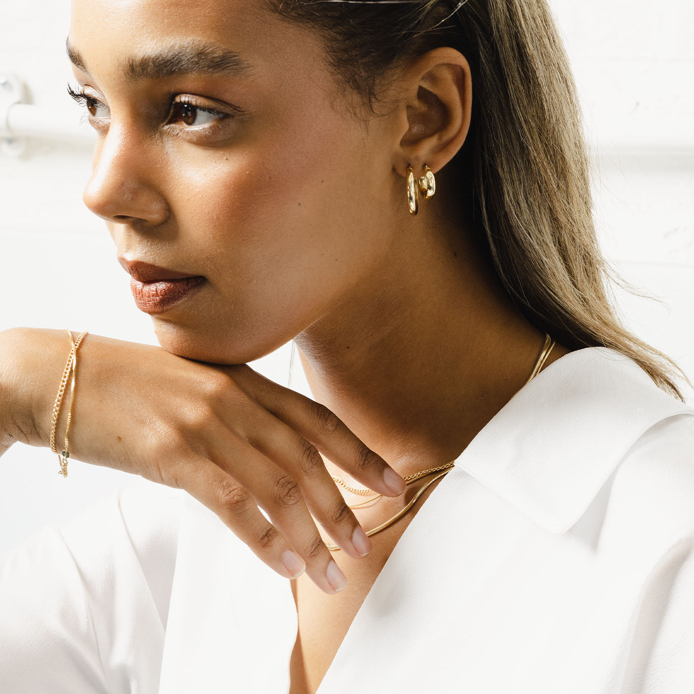 Buy GoldToned  Blue Earrings for Women by Crunchy Fashion Online   Ajiocom