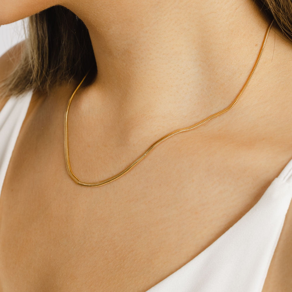 Layered Necklace For Women Pearl Strand Necklaces 14K Gold Trendy Gold  Necklace Jewelry For Girls - Walmart.com