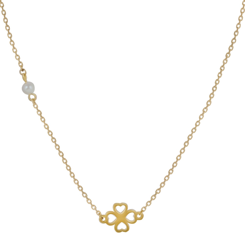 18ct solid store gold necklace