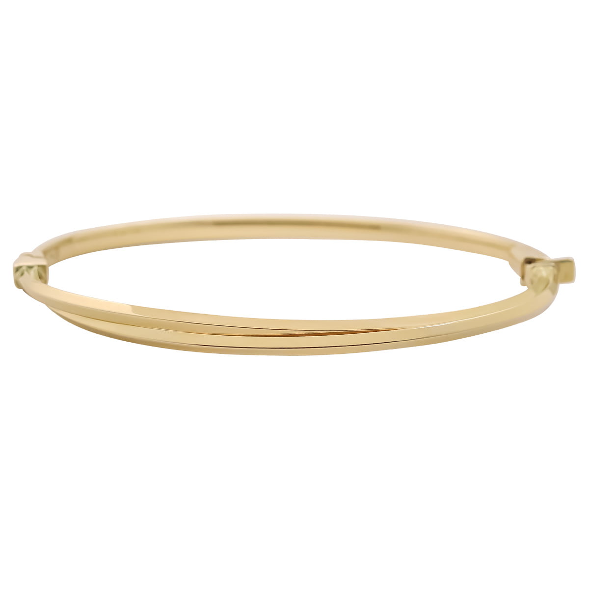 14k solid gold hinged 2024 bangle bracelet